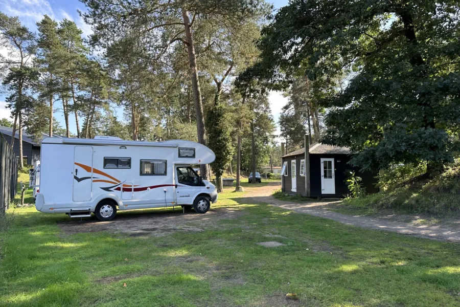 Camping met prive sanitair Veluwe en keuken 12