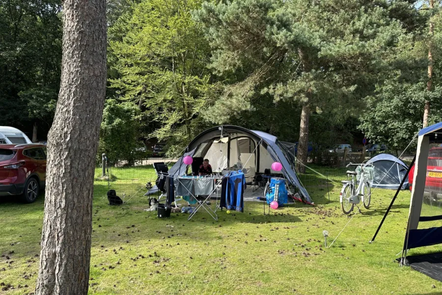 Camping Veluwe Stellplatz mit privaten Sanitäranlagen Fink 8