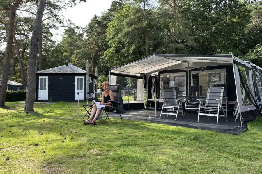 Camping Veluwe Stellplatz mit privaten Sanitäranlagen Fink 5