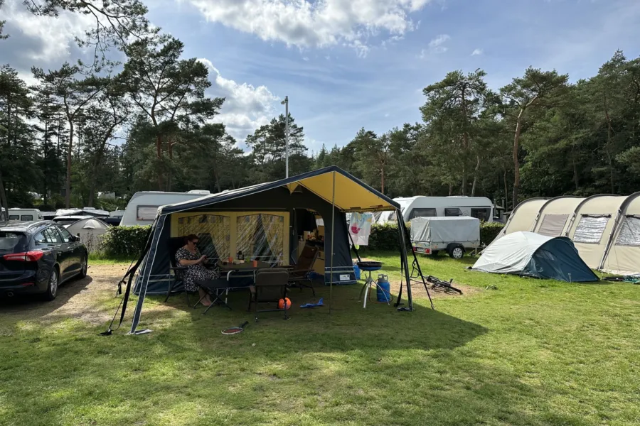 Camping Veluwe Campingplatz Spatz mit privaten sanitären Anlagen 7