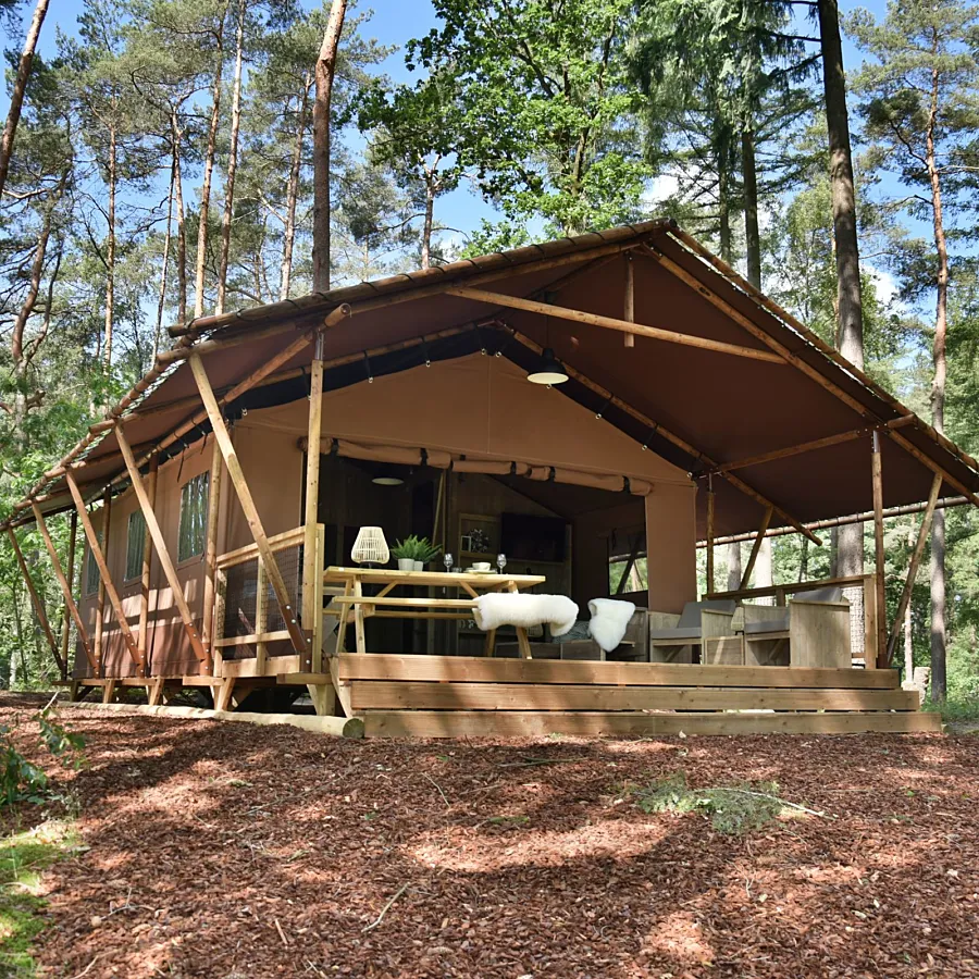 Safari-Zelt auf der Veluwe Camping Samoza 33