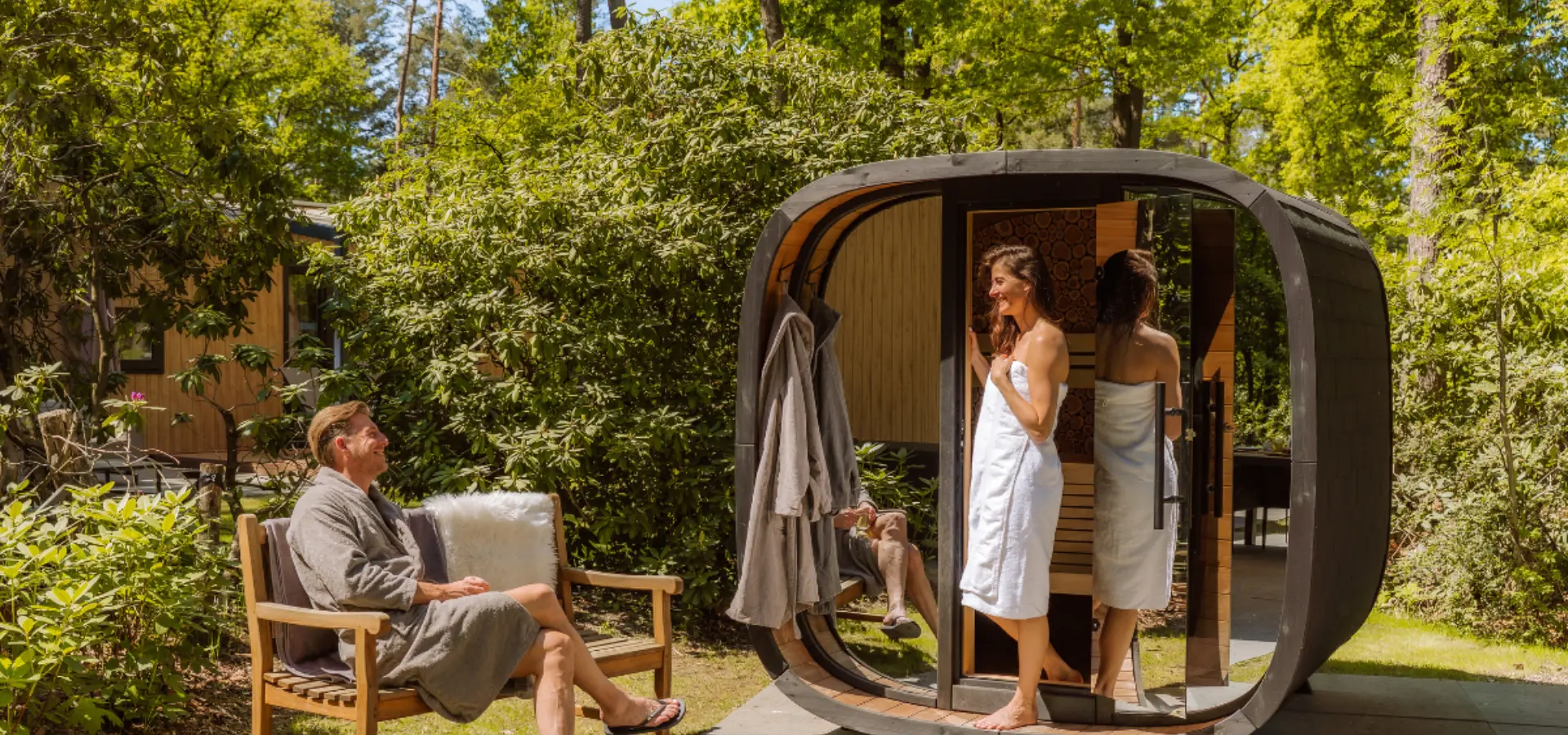 Ferienhaus Veluwe für 2 Personen mit Sauna